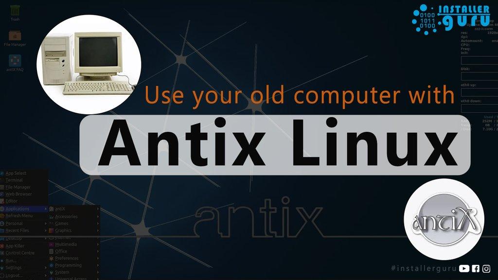 Download antiX Linux for Old PCs – Lightweight Linux ISO Guide - Cover Image