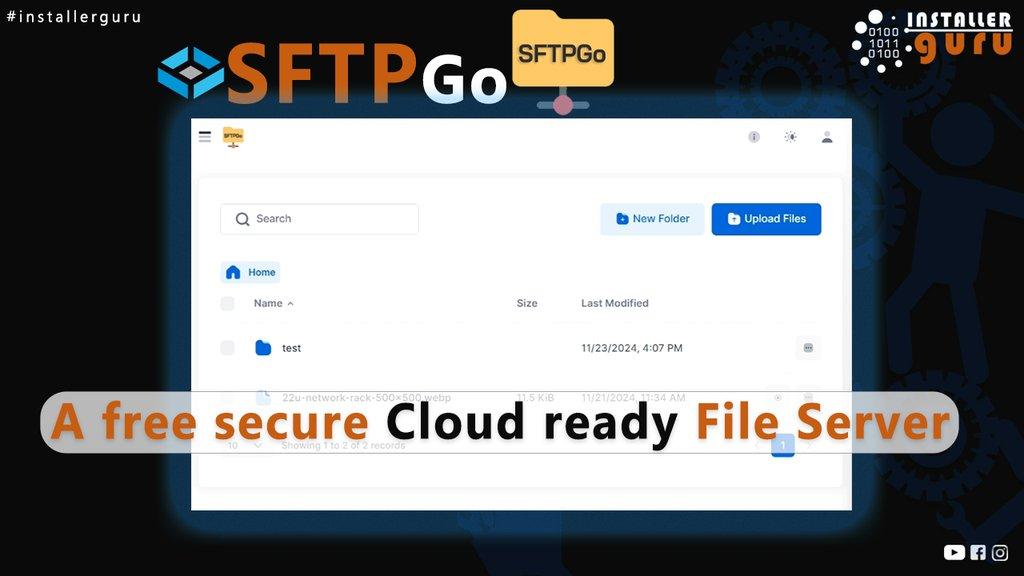 How to Set Up SFTP Server on TrueNAS SCALE Using SFTPGo (Step-by-Step Guide) - Cover Image