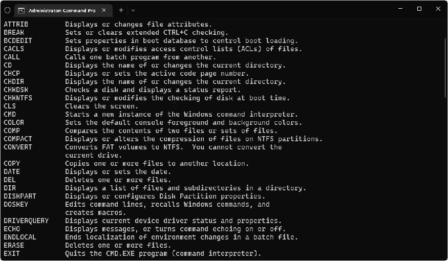 CMD commands for the Windows command prompt - Cover Image